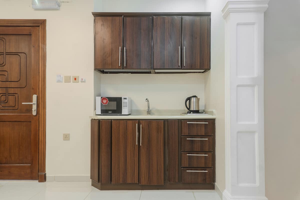 Appartement Confort | Coin cuisine privé | Bouilloire électrique