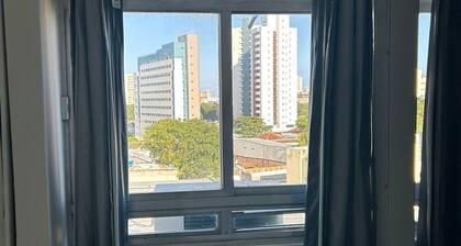 Cozy studio apartment, close to everything, kitchen with lots of utensils.