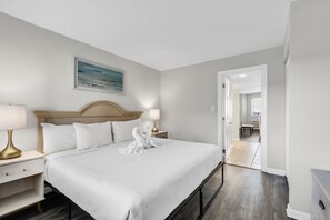 1 bedroom, iron/ironing board, bed sheets