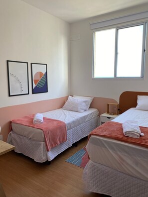 2 bedrooms, WiFi, bed sheets - Charming Apartment | Best Beach in João Pessoa (Ponta de Campina Cabedelo)