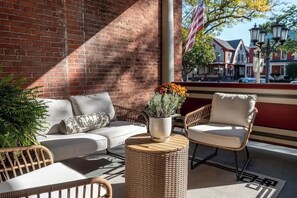 Terrace/patio - Bethia Room - Big Tree Inn - In-Room Jacuzzi
(Geneseo)