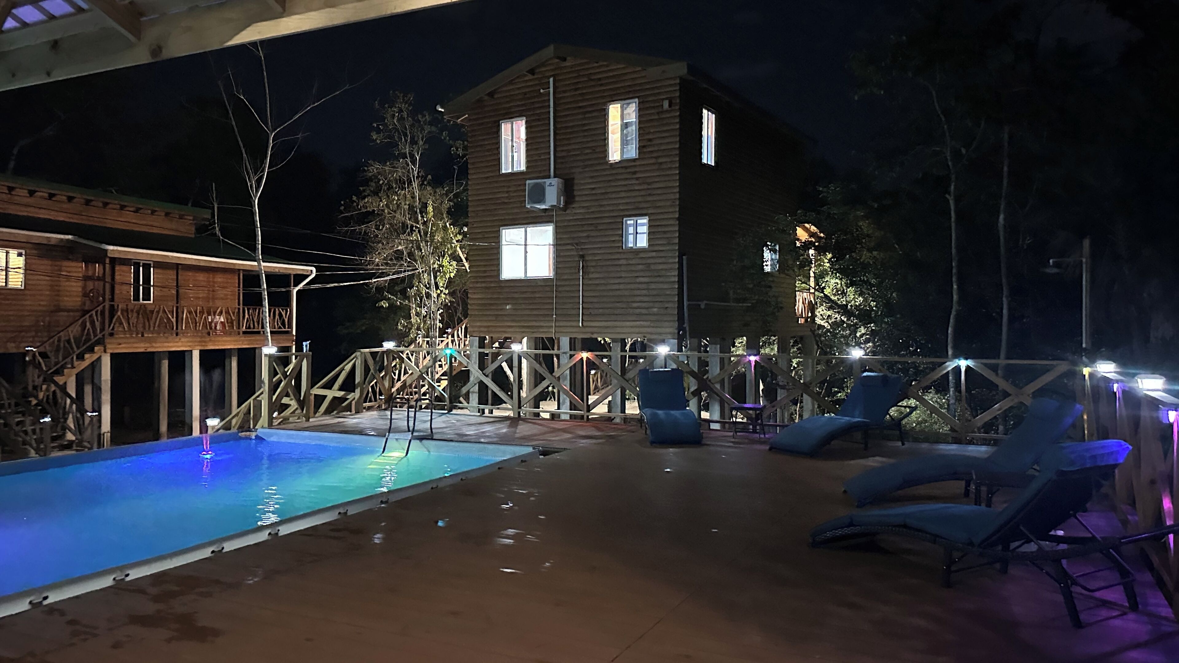 Alberca al aire libre 