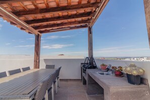 Terrasse sur le toit