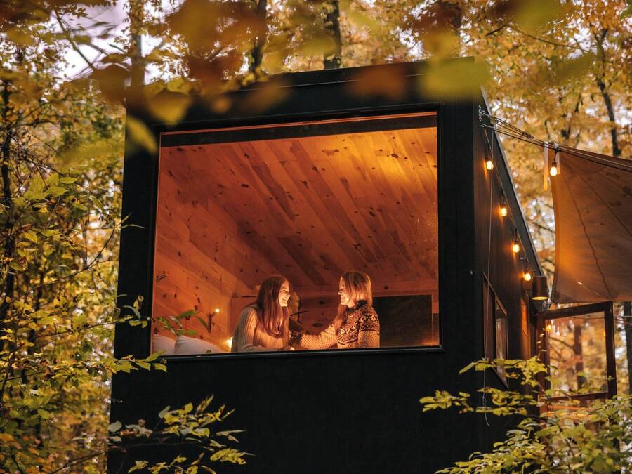 الإطلالة من المنشأة