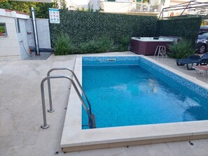 Una piscina climatizada