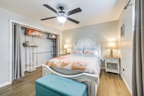 1 habitación, acceso a internet y ropa de cama 