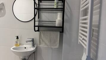 Towels, soap, toilet paper
