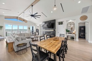 Interior - Lakefront Retreat: Swim Spa & Backyard Lake Access! Relax & Play; 2 King Suites (Lago Vista)