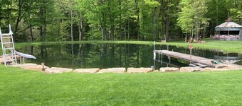 Golden Pond Lower • Yard, Firepit & Pond Access