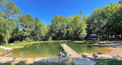 Cozy Cabin | Pond View | 30 min from Granite Peak