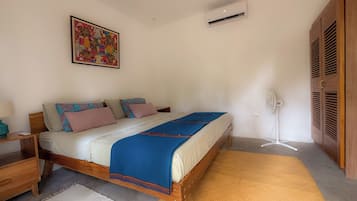 2 dormitorios, escritorio, wifi gratis y ropa de cama