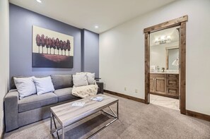 TV, fireplace, offices - Peak Perfection | Walk to Gondola | Heart of Town! (Breckenridge)