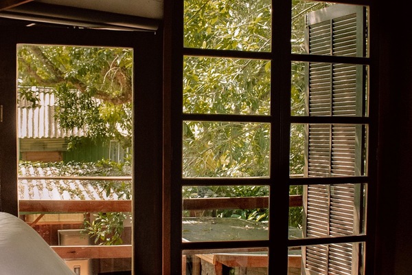 Chalé com Jacuzzi - Surfway Ilha do Mel | Egyptian cotton sheets, premium bedding, WiFi (free)