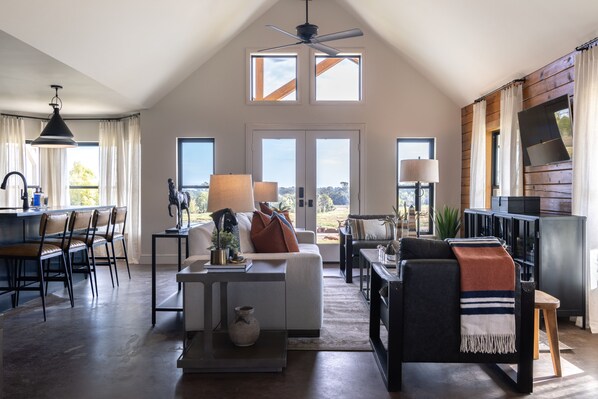 Living area - The Hideout, Recently completed (Washington County)