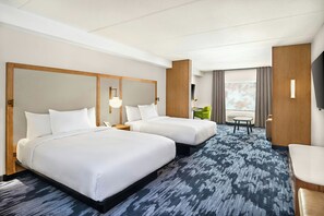Egyptian cotton sheets, premium bedding, pillowtop beds, in-room safe - Fairfield Inn & Suites Gravenhurst Muskoka  (Gravenhurst)