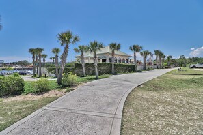 Enceinte de l’hébergement