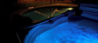 Farmhouse Retreat w/ Pool, Hot Tub & Billiards