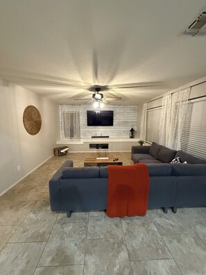 Smart TV, DVD player - Farmhouse Retreat w/ Pool, Hot Tub & Billiards (Gilbert)