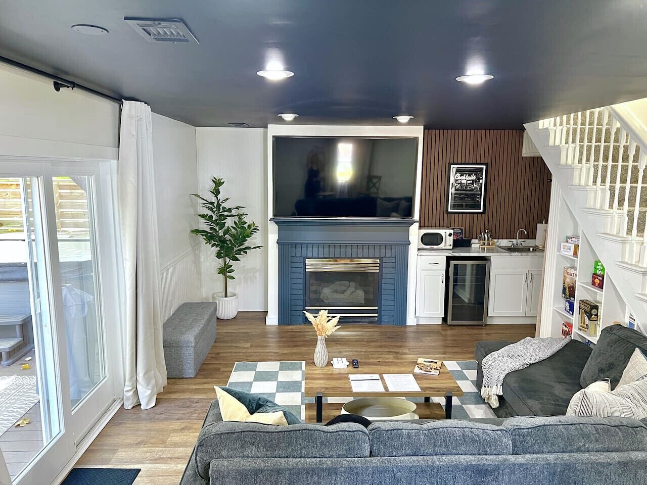 Älytelevisio, takka