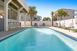 Pool - East End 5 BDR Private Pool Hot Tub WE GO BEACH! (Ocean Isle Beach)