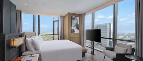 Deluxe-Suite, 1Â King-Bett