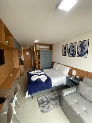 Comfort Studio, City View | Laptop workspace, free WiFi - Villas do Porto - 208 by La Playa (Ipojuca)