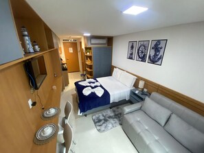 Comfort Studio, City View | Laptop workspace, free WiFi - Villas do Porto - 208 by La Playa (Ipojuca)
