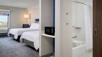 Standard Room, 2 Queen Beds, Accessible (Mobility, Accessible Tub) | In-room safe, iron/ironing board, free WiFi, bed sheets
