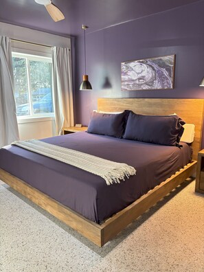 4 chambres, fer et planche à repasser, lit parapluie, Wi-Fi gratuit