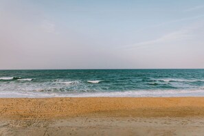 On the beach