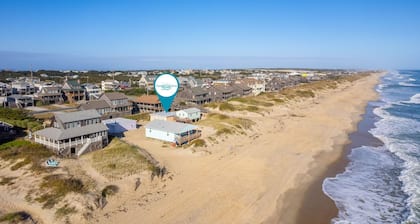 Coastal Dunes 2: Pet Friendly, Oceanfront Cottage in Nags Head