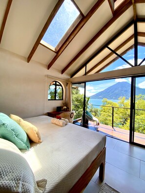 Luxury Cabin, Lake View | 1 bedroom, desk, laptop workspace, free WiFi