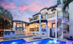 Outdoor pool, a heated pool - Stunning Florida backyard oasis  w/access to a private residences beach (Pompano Beach)