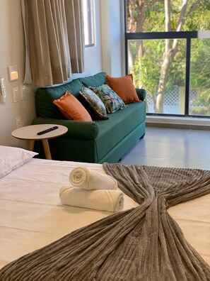 Comfort Studio, City View | Laptop workspace, free WiFi - Nawa Beach - 106 by La Playa (Tamandaré)