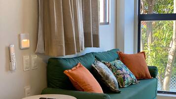 Estúdio conforto, vista para a cidade | Espaço de trabalho para notebook, Wi-Fi de cortesia