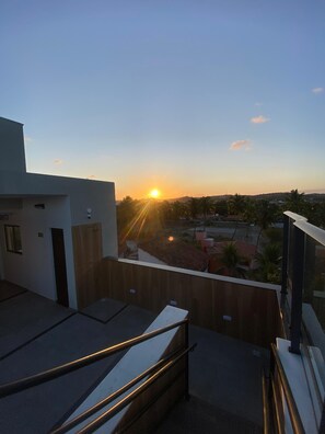 Studio Confort, vue ville | Terrasse/Patio