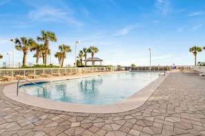 Indoor pool, a heated pool