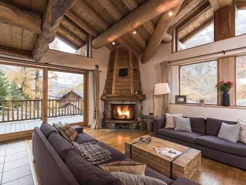 Navette Privative | Chalet cozy pour 10 + Jacuzzi