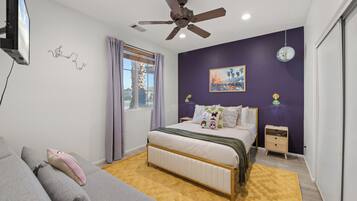 3 chambres, bureau, lit parapluie, Wi-Fi gratuit