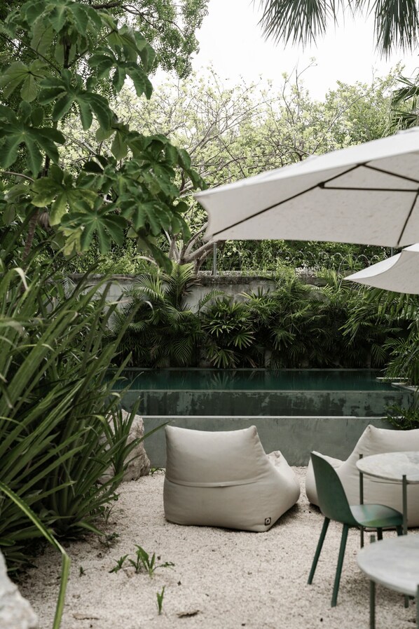 Terrace/patio - Hostal Escentrike (Mérida)