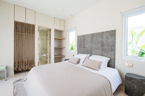 2 habitaciones y sábanas de algodón egipcio 