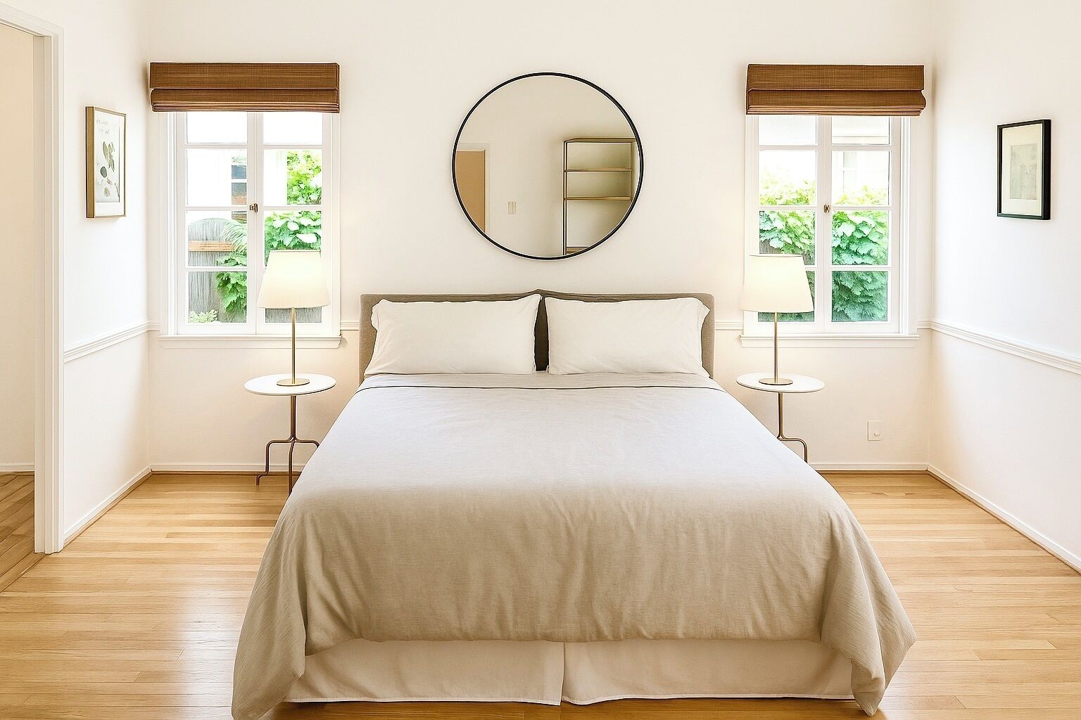 2 Schlafzimmer, Zimmersafe, Schreibtisch, Bügeleisen/Bügelbrett