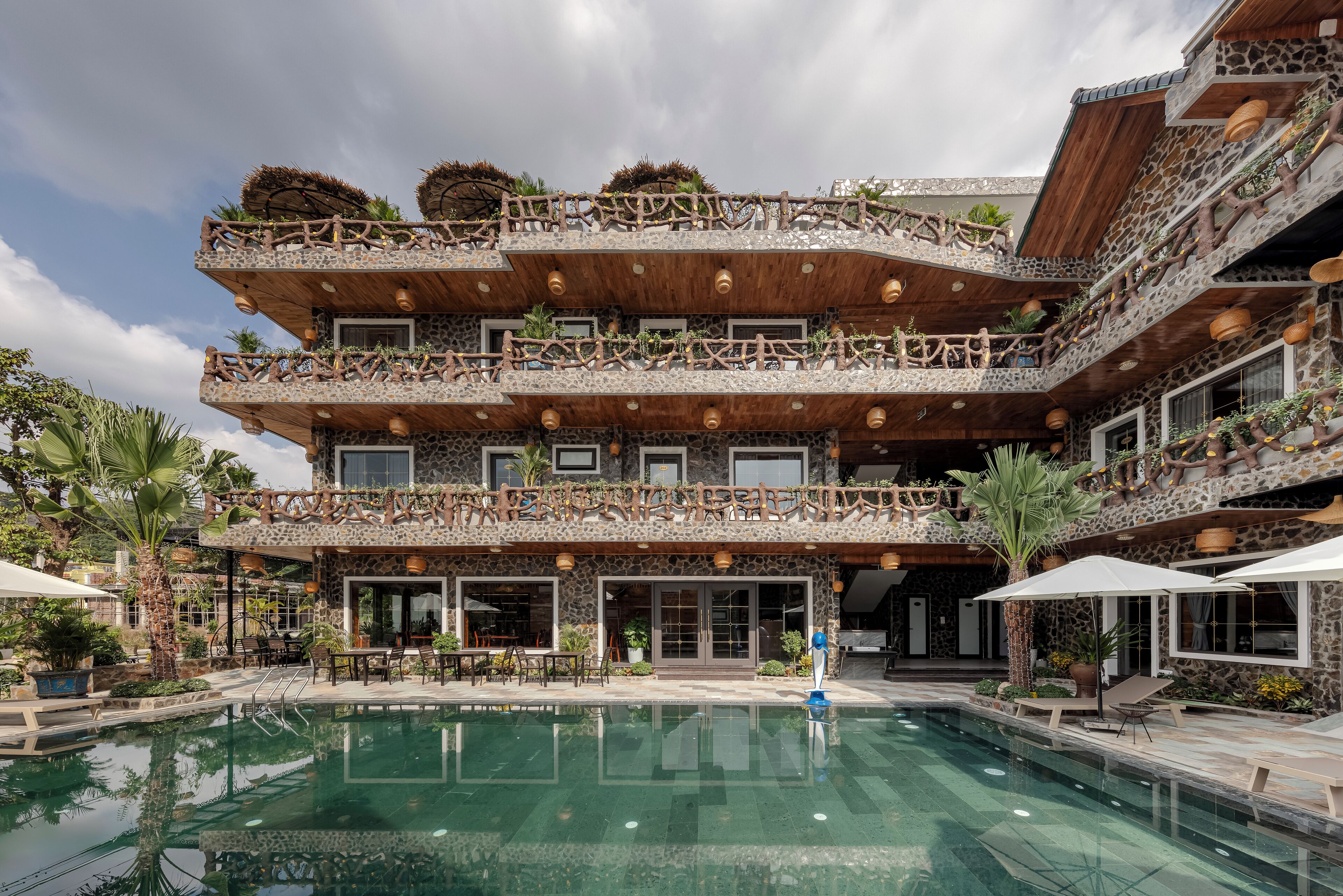 Fachada de la propiedad