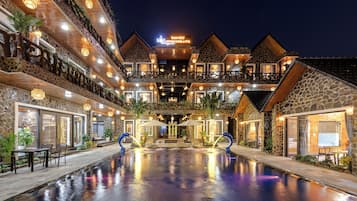 Fachada de la propiedad