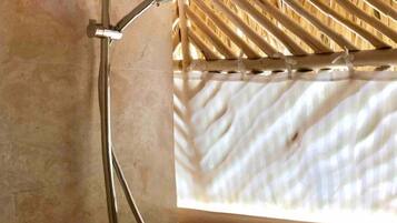 Towels, soap, toilet paper