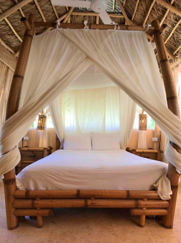 1 bedroom, WiFi, bed sheets - A-301 Cozy cabin in paradise and on the beach/pool (Punta Cana)