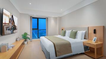 Deluxe-Zimmer, 1 Schlafzimmer | 1 Schlafzimmer, hochwertige Bettwaren, Daunenbettdecken