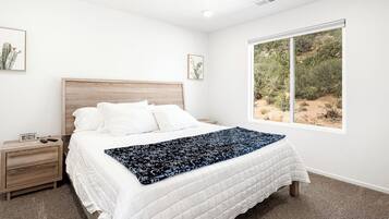 4 dormitorios, tabla de planchar con plancha, wifi gratis y ropa de cama