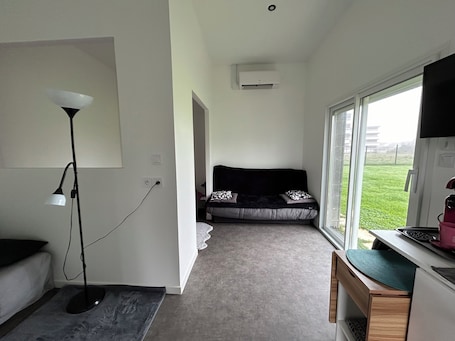 Living area. Studio at Pierre and Delphine