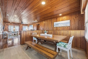 Dining - Ebbtide | 8BR Oceanfront Retreat | Sleeps 18 (North Myrtle Beach)